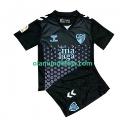 Camisola Málaga CF Criança Equipamento Terceiro 2022-2023 Manga Curta